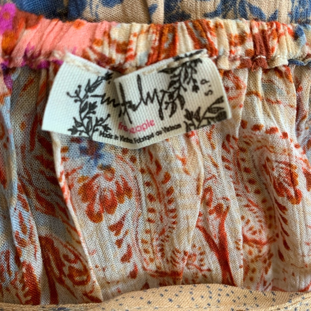 NWT Free People "Give A Little" Boho Maxi Dress - Picture 7 of 9